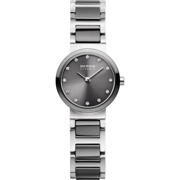 Kello - BERING - 10725-783 - Keraamiikka - Kvarts - Swarovski-kristallit Silvergrå