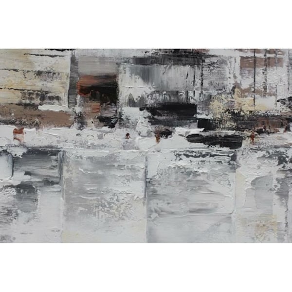 ramme 120 x 2,8 x 80 cm abstrakt hems (2 enheder)