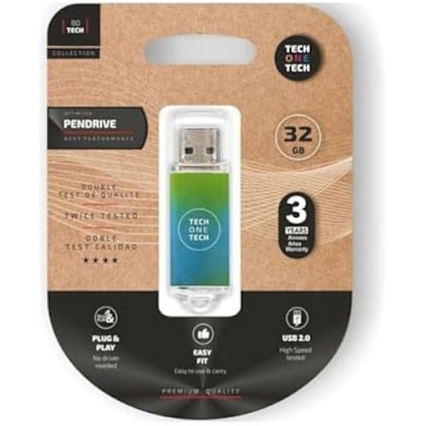 USB-nyckel - Tech One Tech - Be Ocean - 32 GB - USB 2.0