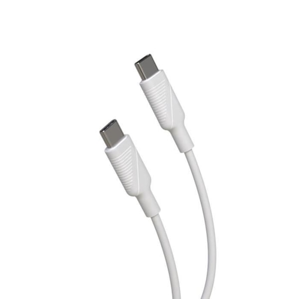 MUVIT FÖR BYTE 20W PD nätladdare + VIT USB-C-KABEL Vit