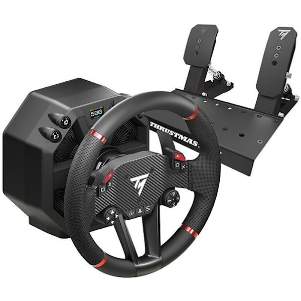 Thrustmaster ohjain + poljinsetti