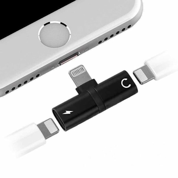 Myway Sppliter Charge ja Musicalightning Black