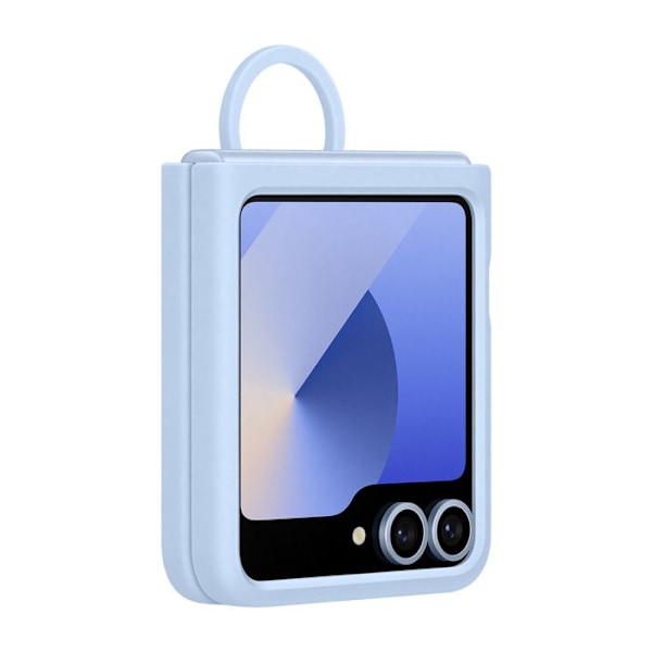 Coque - Samsung - Galaxy Z Flip 6 - Silikone - Blå - Optimal beskyttelse Blå