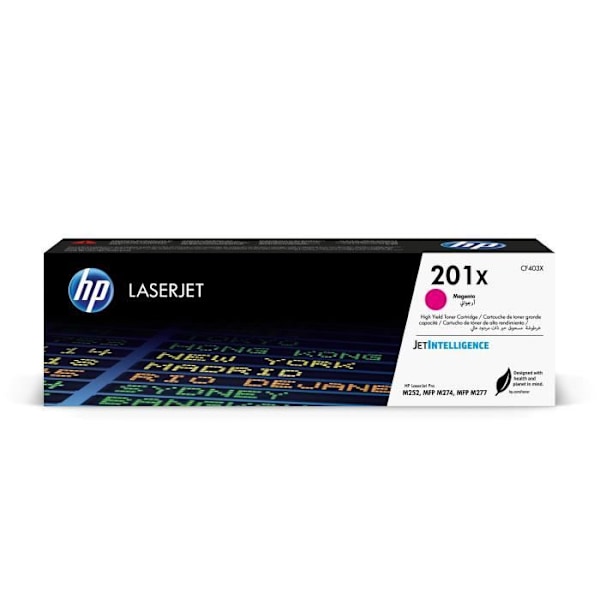 Hp TONER 201 XL MAGENTA mustepatruuna