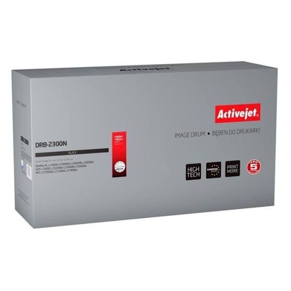 Activejet DRB-3300N tromleenhed (erstatning Brother DR-3300 Supreme 30.000 sider sort) - DRB-2300N