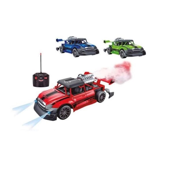 Jugatoys Stunt Spray -kaukosäädinauto 1:20 3 yksikköä (24,5 x 12 x 11,5 cm)