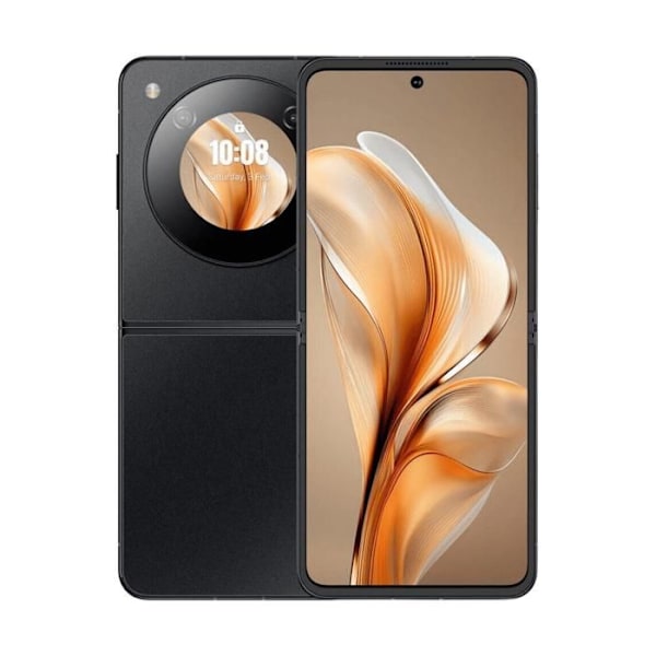ZTE Nubia Flip 5G 8 Go/256 Go Noir (Cosmic Black) Kaksikortti