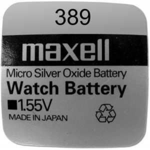 Knappcellsbatteri 389 (SR1130W) SR54 1,55V Maxell