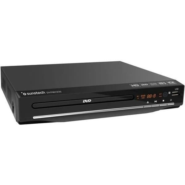 DVD-soitin, jossa DTT Sunstech DVPMH225 USB HDMI Black