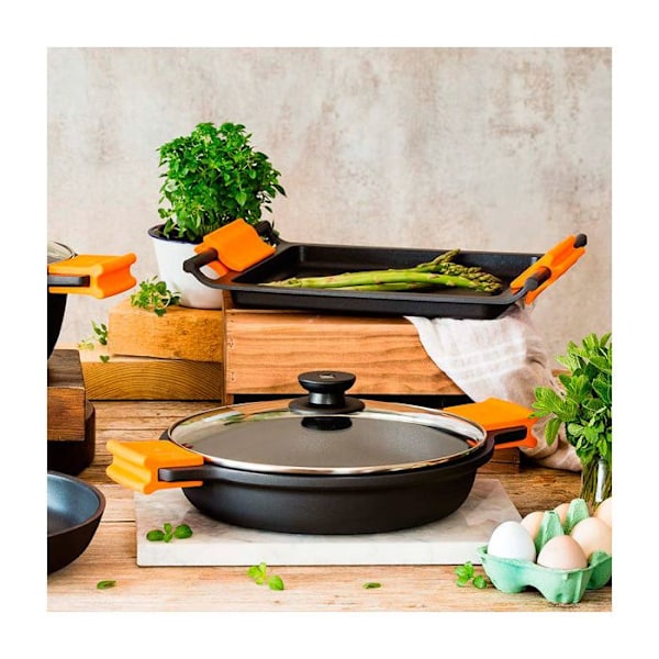 PINTI pande 2 greb med non-stick cm30 effektivt låg Køkkengrej Køkken Naranja