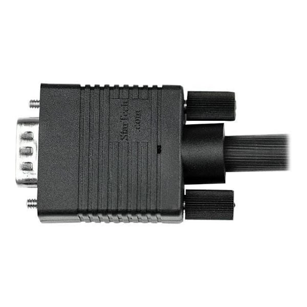 STARTECH 2m koaksialt VGA-kabel til skærm i høj opløsning - HD15 til HD15-ledning - M/M - Sort