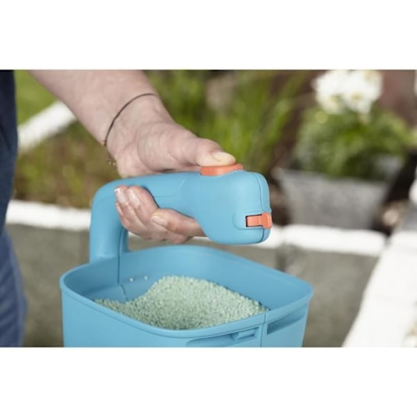 GARDENA Håndspreder M – Samlet kapacitet 1,8L – Overflade 100m² max – Spredebredde 4m – Ergonomisk håndtag – (431-20)