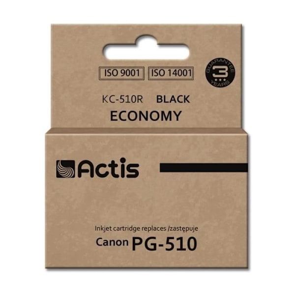 Tonerpatron ACTIS - Canon Printer - KC-510R - Sort