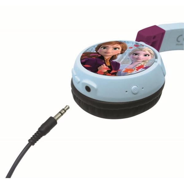 Børne hovedtelefoner - FROST 2 - Bluetooth® - Lydbeskyttelse - LEXIBOOK Isblått och lila