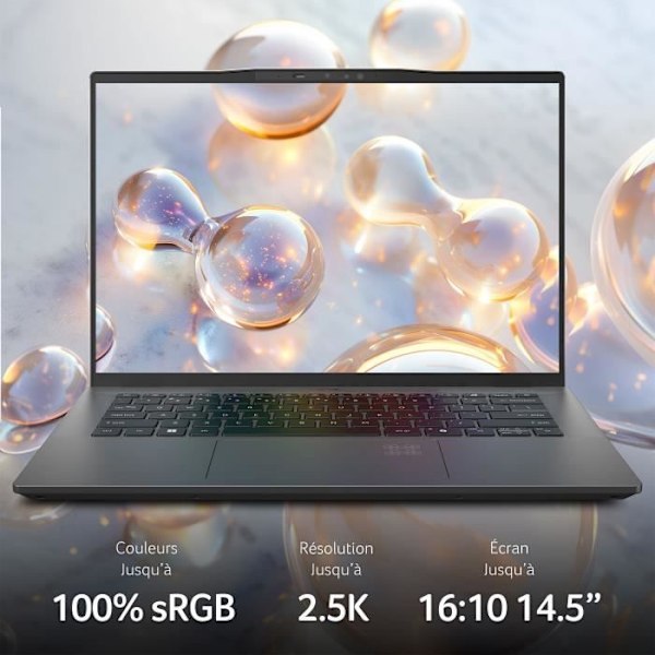 PC Bærbar ACER Swift SFG14-01-X817 -COPILOT+PC -Win 11 -14,5'' WUXGA -Qualcomm Snapdragon X Plus X1P-42-100 8C -RAM 16Go-512Go SSD