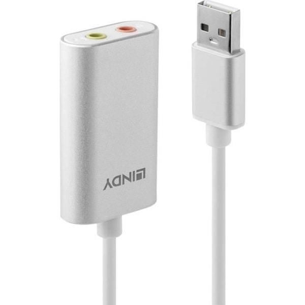 LINDY audio Converter USB Type A auf Audio Konverter [USB - Jack]