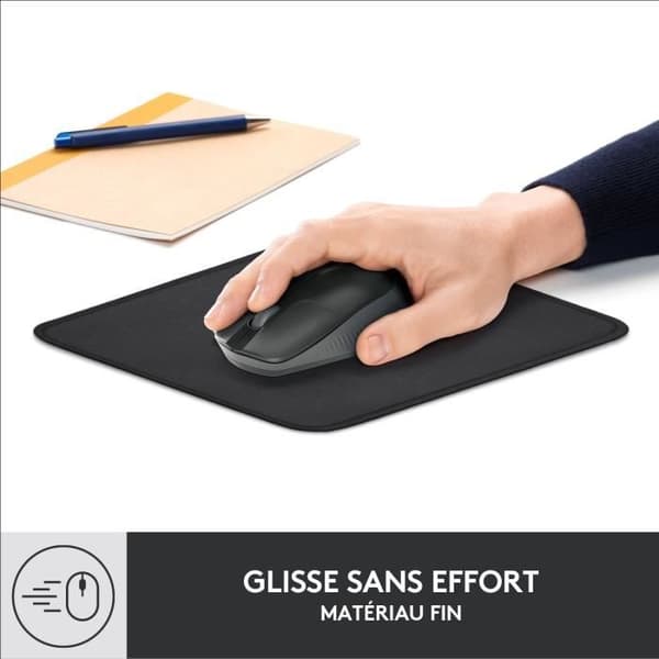 Hiirimatto - Logitech - Studio-sarja - Easy Glide - musta