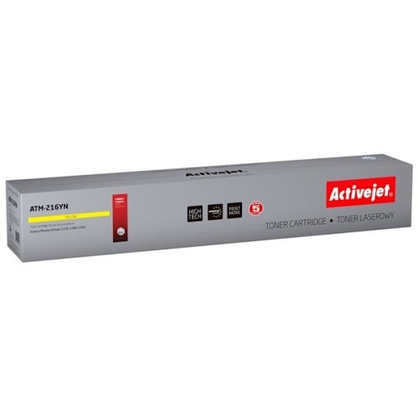 Tonerikassetti - Activejet - ATM-216YN - Keltainen - Yhteensopiva - 26000 sivua
