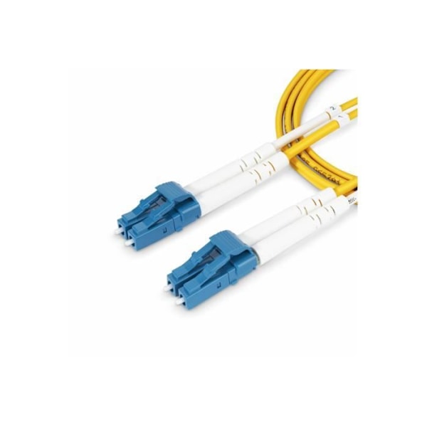 Fiber Optic Kabel - StarTech.com - 10m - Enkeltmode OS2 - Duplex LC - 9/125µm - 10G gul