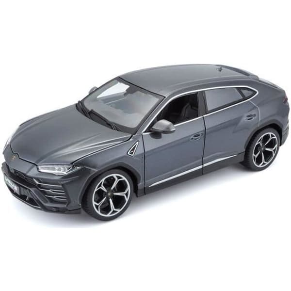 Metalliauto - BBURAGO - Lamborghini Urus - Harmaa - Asteikko 1/18 Grå