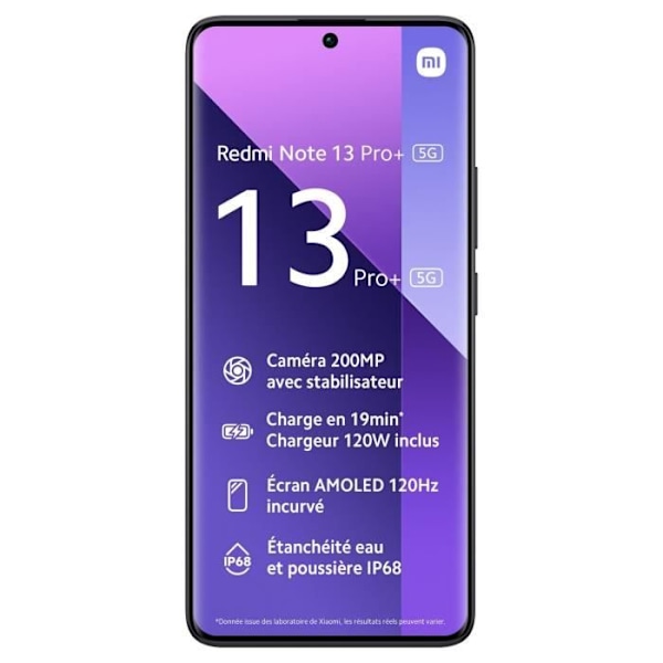 Redmi Note 13 Pro+ 5G Black 12 Gt + 512 Gt Svart