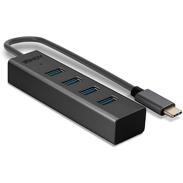 LINDY 4-PORTS USB 3.2 TYPE C HUB