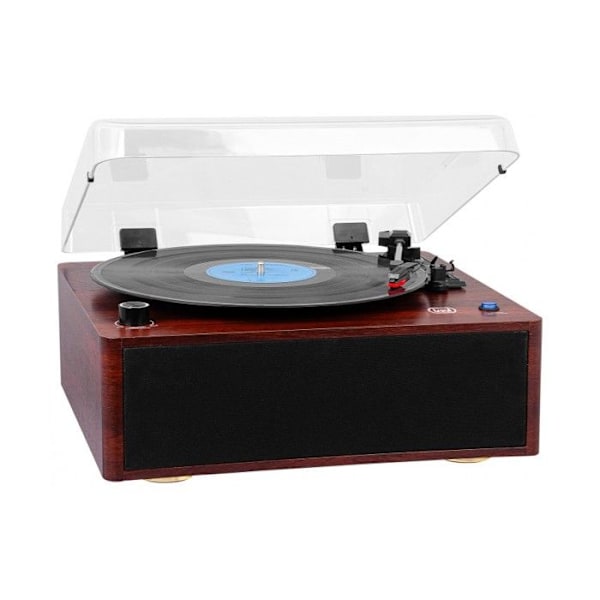 Kääntölevysoitin - TREVI - TT 1030 BT - Elegantti puu - Langaton audio-input/output - 33/45/78 kierrosta trä