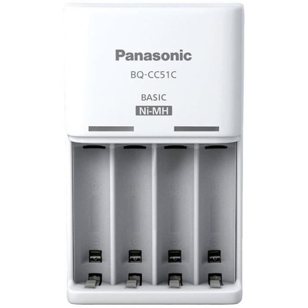 Icke-Panasonic Basic BQ-CC51 NiMH-laddarblock