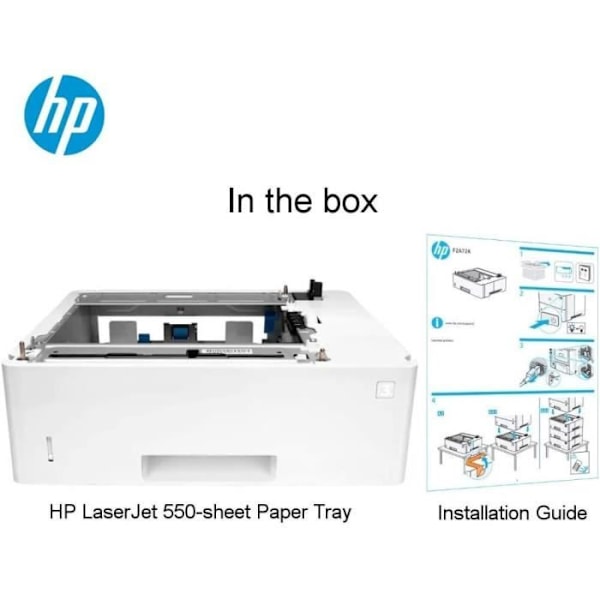 Papprulle - HP - F2A72A - 550 ark - Vanligt papper - Laserkompatibel