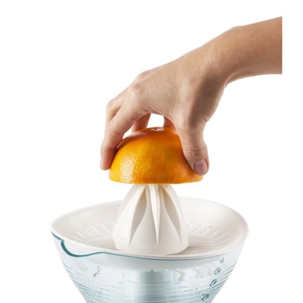 MOULINEX Vitapress Electric Citrus Press, Kapacitet 0,6 L, 25 W, Pulp Selector, Maximal Juice Extraction PC300B10 Vit