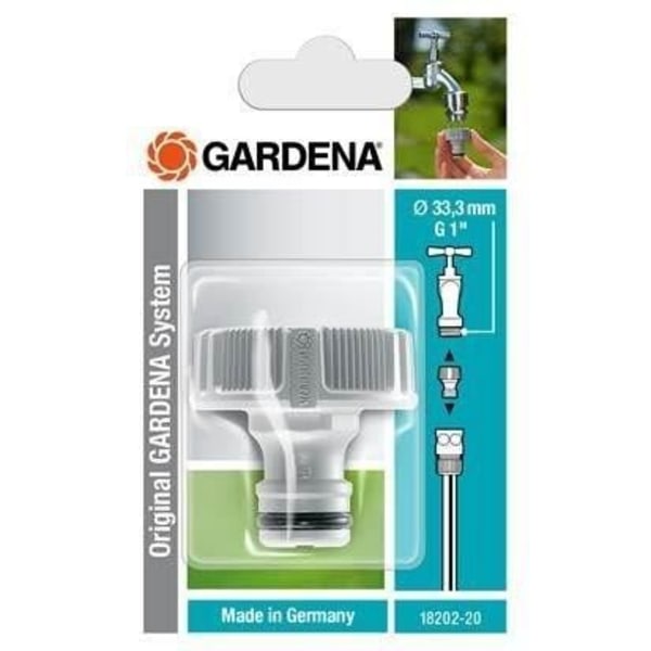 GARDENA tapnæse 26/34 gevind - Havevanding - Grå - 130x80x40mm