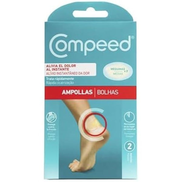AMPOLAS Medianas 2 U - COMPEED - Blistervård - Alla hudtyper - 2 enheter