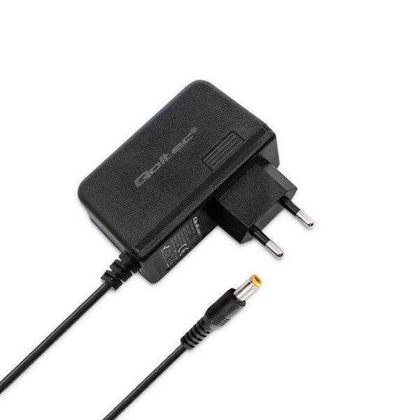 Qoltec Plug-in strømforsyning 19W 9V, 2.1A, 5.5x2.5 - 5901878510347