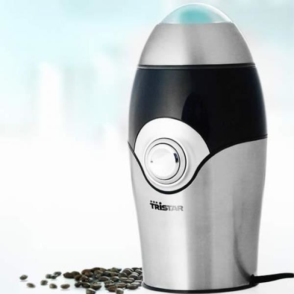Tristar kaffekværn - Kapacitet 70 Gr - Knive i rustfrit stål - Effekt 150W