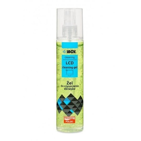 IBOX I-BOX GEEL + Mikroliina LCD-näytöille 250ml - CHGG2