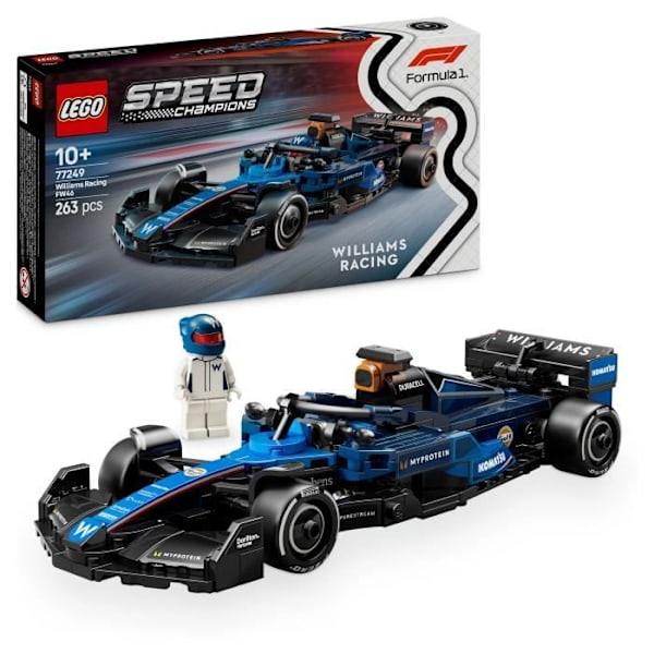 LEGO Speed Champions 77249 F1 Bil Williams Racing FW46 Byggesæt fra 10 år Flerfärgad