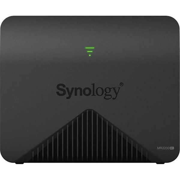 Trådløs mesh-router - SYNOLOGY - MR2200ac - WiFi AC - Triple-band - 2200 Mbps (2x AC867 + N400) MU-MIMO WPA3 Sort