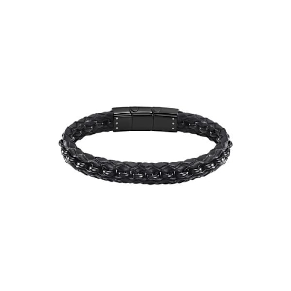 Armband - LOTUS STYLE - LS2205-2/1 - Läder - Stål - Svart Svart