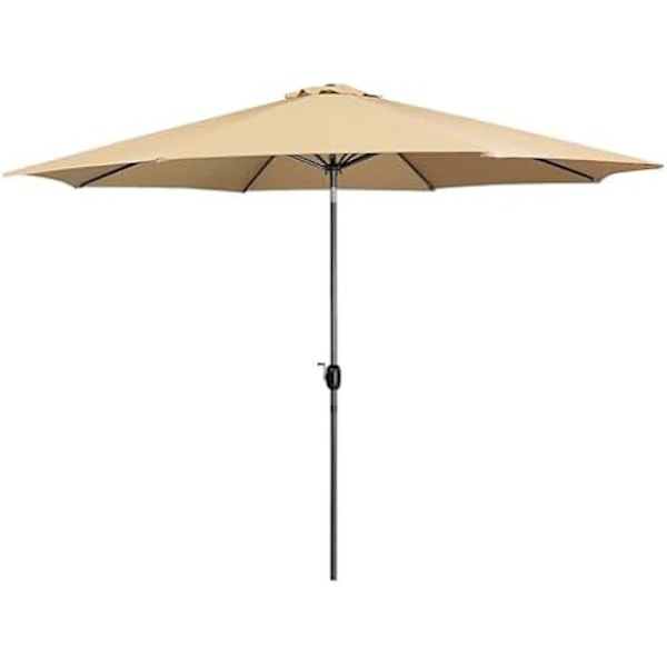 Parasol - Marbueno - 10485 - Stål - Polyester - D300 cm - Brun kastanj