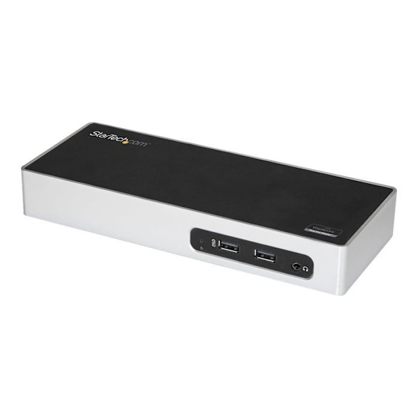 USB 3.0 - Tukiasema - StarTech.com - DK30ADD - Kaksoisnäyttö - HDMI, DVI, VGA - Kompakti