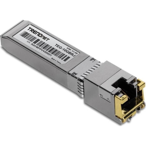 TRENDnet TEG 10GBRJ - SFP+-Transceiver-Modul - 10 GigE, 5 GigE, 2,5 GigE - 1000Base-T, 10GBase-T, 2.5GBase-T, 5GBase-T -