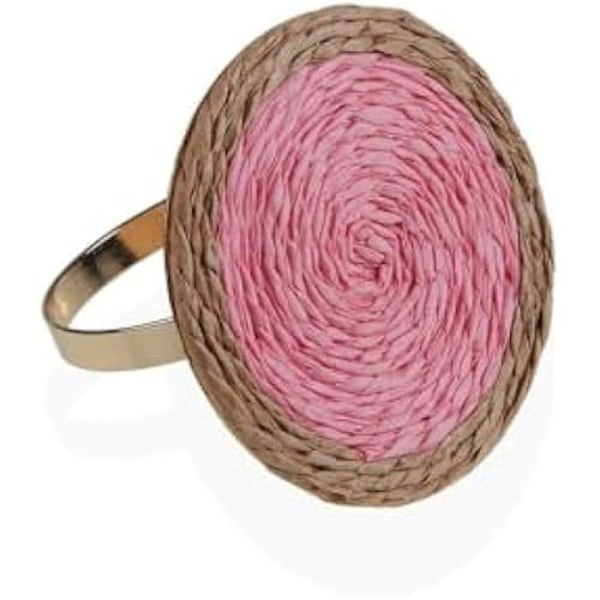 Pink Metal Papir Servietholder - Versa - 5 x 4,5 x 5 cm mångfärgad