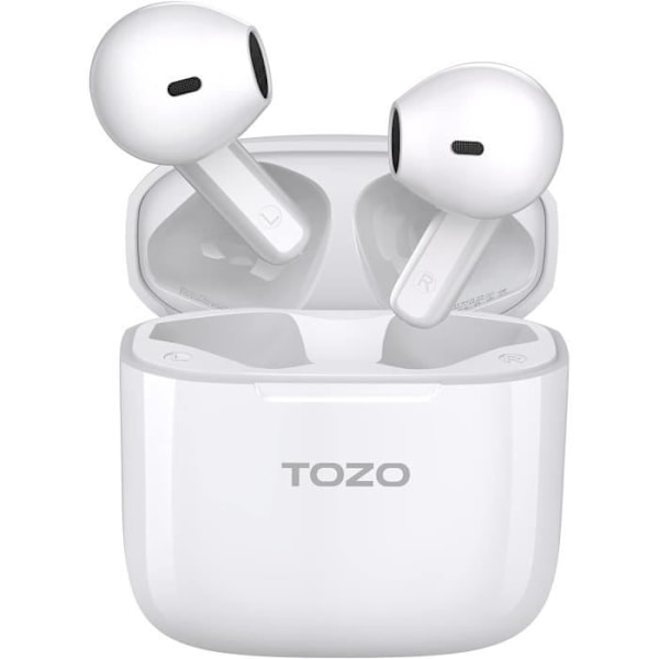 Langattomat kuulokkeet - TOZO - A3 - Bluetooth 5.3 - Hikoilunkestävä - Intra-aurikulaarinen Svart
