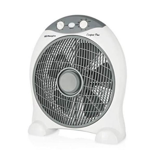 Gulvventilator - Orbegozo - BF-1030 - 45W - Ø 30 cm - Hvid/Grå Vit grå