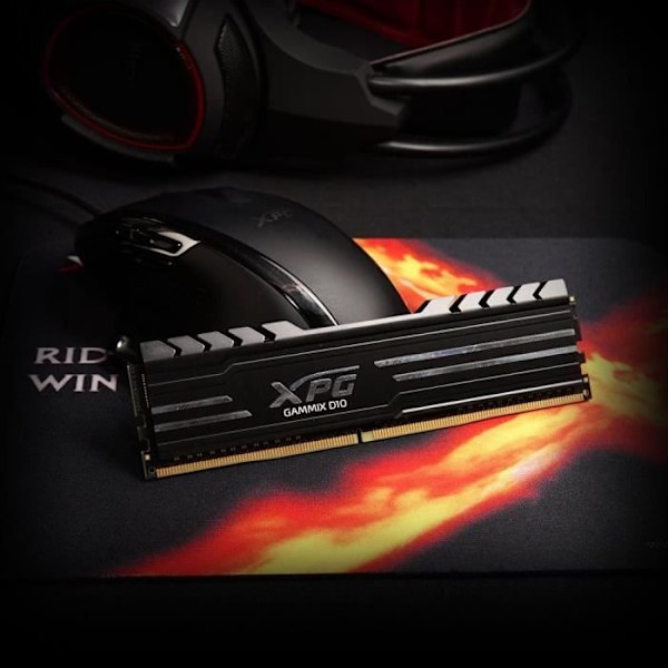 Adata XPG Gammix D10 RAM-muisti, DDR4, 16 Gt, 3200 MHz, CL16 (AX4U32008G16A-DB10)