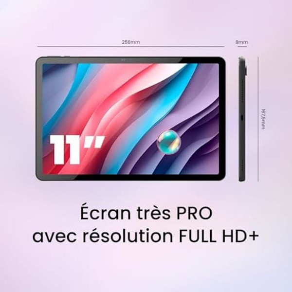 SPC Gravity 5 Pro – 11" FHD+ InCell -tabletti, 6 Gt RAM-muistia, 128 Gt tallennustilaa, Octa-Core, 6000 mAh 18 W:n pikalatauksella, Android