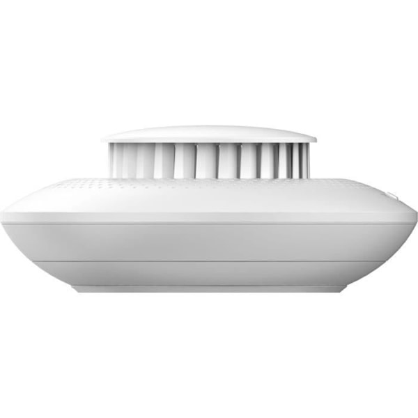 Røgdetektor - EZVIZ - T4C - 360° detektion - 85dB sirene - Lysalarm - Batteri med lang levetid hvid