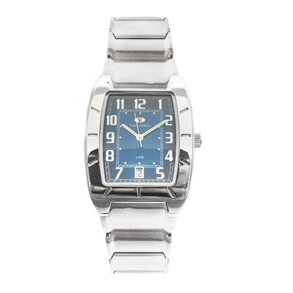 Ur - Time Force - TF2502M-06M - Kvarts - Stål - 33 mm - Vandtæthed 3 ATM Blå