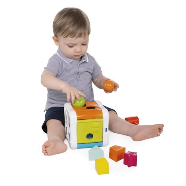 Chicco Smart2Play 2 in 1 Shape Cube Flerfärgad