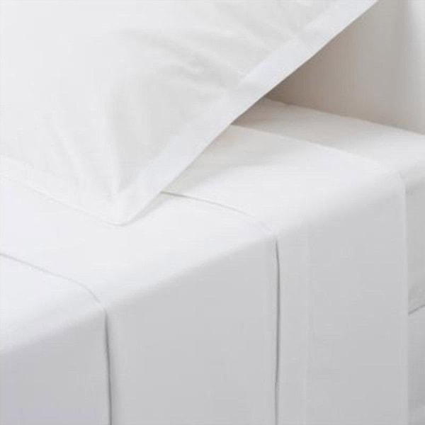 “Interiør” Flat Sheet 240x290cm Hvid Vit